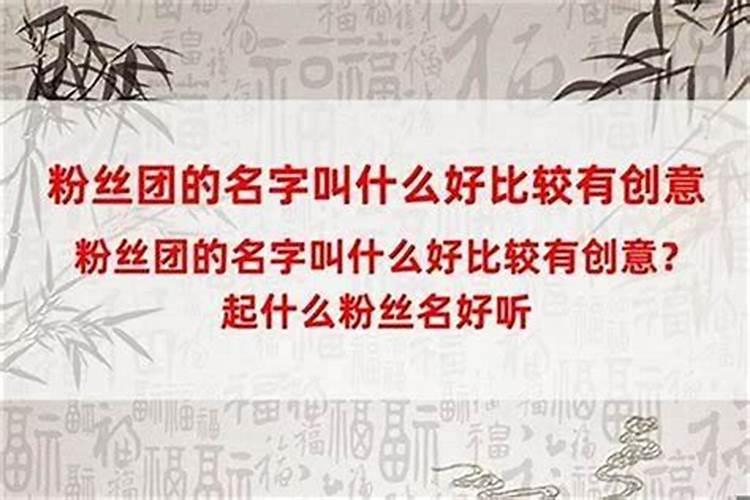 tnt粉丝的名字 超好听的粉丝名两个字